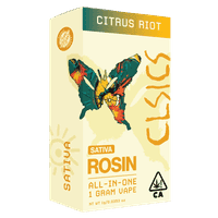 CLSICS Live Rosin All-In-One Cartridge 1g Sativa Citrus Riot