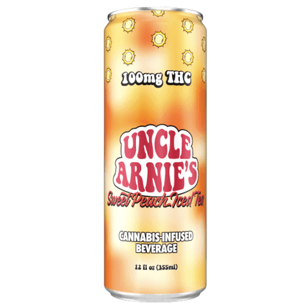 Uncle Arnie's Beverage 12oz Sweet Peach 100mg