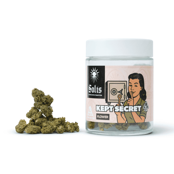 Solis Flower 28g Indica Kept Secret
