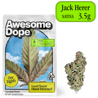 Awesome Dope Flower 3.5g Sativa Jack Herer