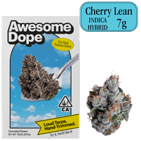 Awesome Dope Indoor Flower 7g Indica Hybrid Cherry Lean