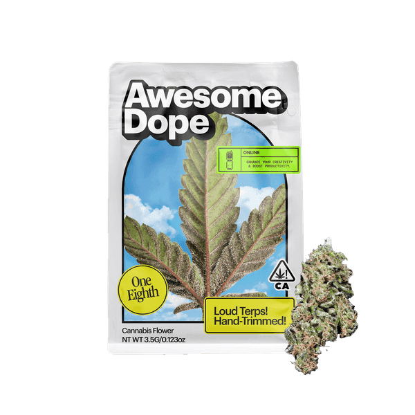 Awesome Dope Flower 3.5g Sativa Hybrid Jack Herer