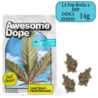 Awesome Dope Smalls Flower 14g Indica Hybrid LA Pop Rocks X PPP