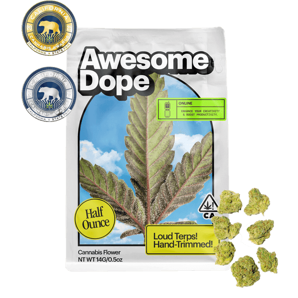 Awesome Dope Smalls Flower 14g Sativa Hybrid Orange Wifi