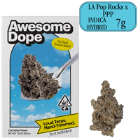 Awesome Dope Indoor Flower 7g Indica Hybrid LA Pop Rocks x PPP
