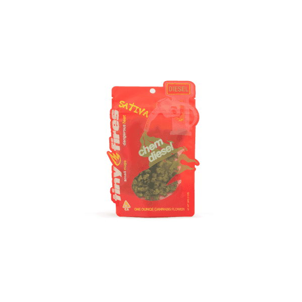 Tiny Fires Flower 28g Sativa Chem Diesel