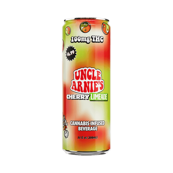 Uncle Arnie's Beverage 12oz Cherry Limeade 100mg