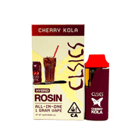 CLSICS Live Rosin All-In-One Cartridge 1g Hybrid Cherry Kola