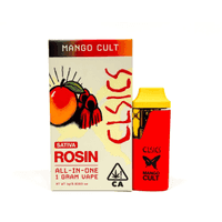 CLSICS Live Rosin All-In-One Cartridge 1g Sativa Mango Cult