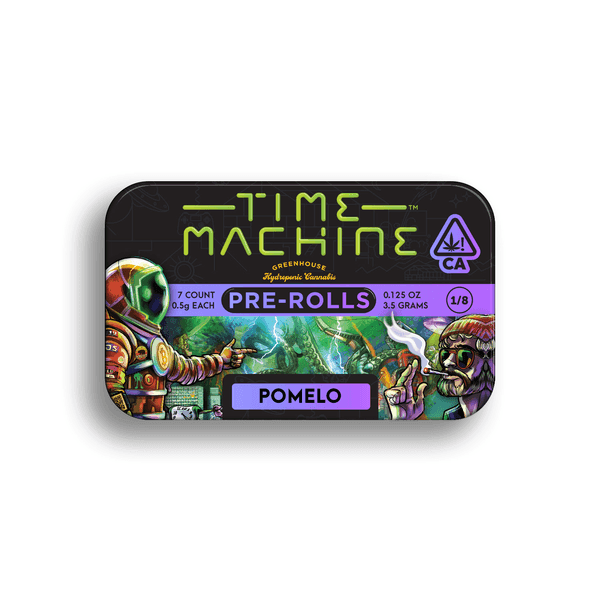 Time Machine Preroll 7pk Indica Pomelo 16ct