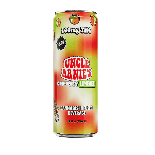 Uncle Arnie's Beverage 12oz Cherry Limeade 100mg 12pk